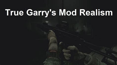 True Garry S Mod Realism 1 Escape From Tarkov On A Budget YouTube