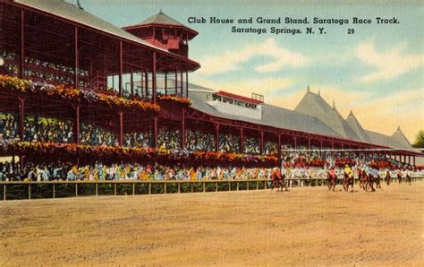 Saratoga Race Course S Grandstand Some History New York Almanack