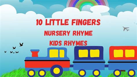 Ten Little Fingers Nursery Rhymes For Children English Nursery Rhyme