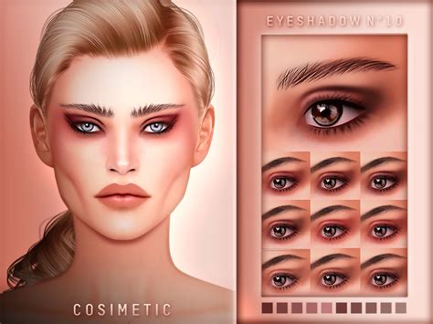 Eyeshadow N10 By Cosimetic From Tsr Sims 4 Downloads