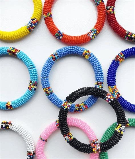 Adorn Your Wrist With These Colorful Gorgeous Zulu Inspired Bracelets Zulu Is A Is The Largest