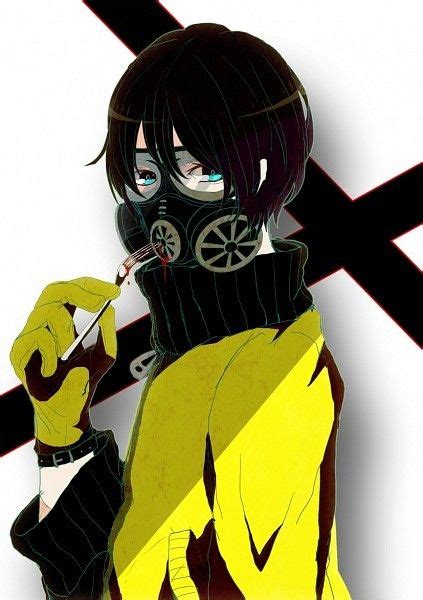 Yellows Killer Gas Mask Art Masks Art Gas Masks Anime Gas Mask