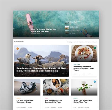 17 Best New HTML Templates For Your Blog