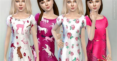 The Sims 4 Mody Do Gry Kolekcja Piżamy Gp01 Od Lillka