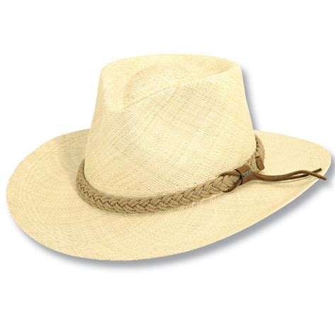 Mens Wide Brimmed Straw Hat Crossword Brim Cowboy Hats