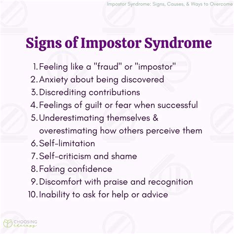 imposter syndrome signs causes and 11 ways to overcome