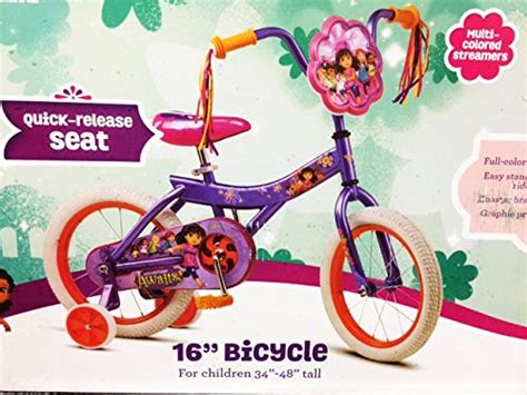 Buy New 16 Inch Dora The Explorer Bike Bicycle Girls Online At