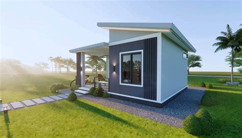 36 Sqm Small House Design 6m X 6m Engineering Discoveries