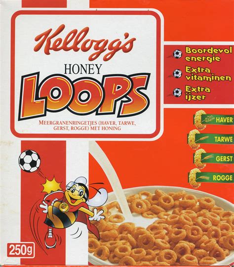 Honey Loops ©2001 Kelloggs Benelux Crunch Cereal Kelloggs Cereal