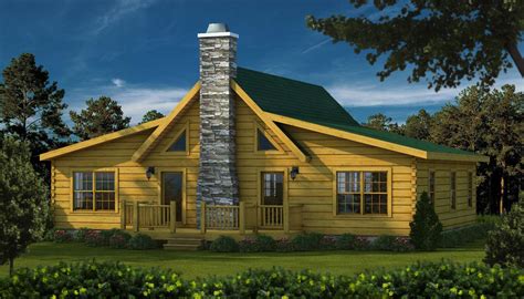 Bailey Ii Log Home Cabin Plans Southland Log Homes Log Homes