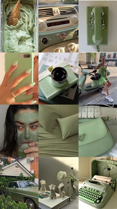 Pin By Gaia Weissfeld On Insta Green Aesthetic Instagram Theme Feed