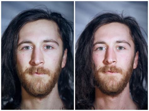 Close Up Portraits Of People With And Without Clothes On Can You Tell