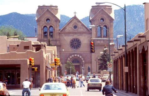Photo Of Downtown Santa Fe New Mexico 1980 New Mexico Vacation