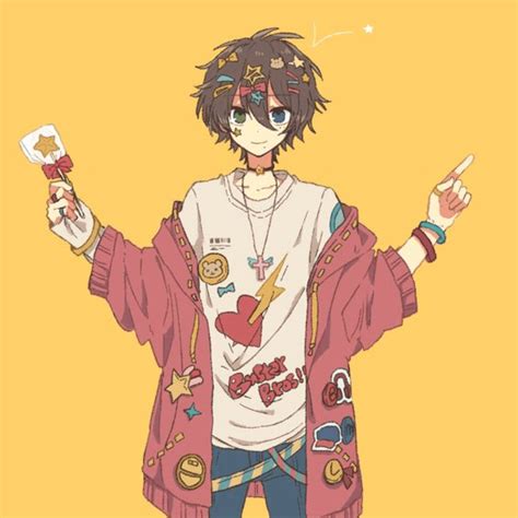 30 Trends Ideas Aesthetic Digital Art Yellow Aesthetic Anime Boy Rings Art