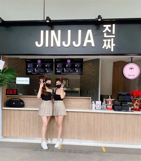 jinja korean themed bubble tea shop in singapore with soju drinks