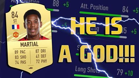 Game number in starting lineups: 84 ST Anthony Martial Player Review! Fifa 21 Ultimate Team ...