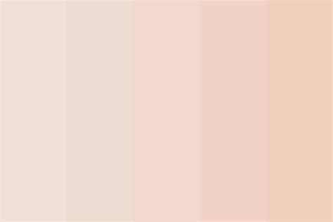 Pale Pink Skin Color Palette