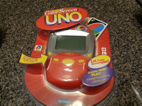 2007 Radica Color Screen Electronic Uno Handheld Game For Sale Online