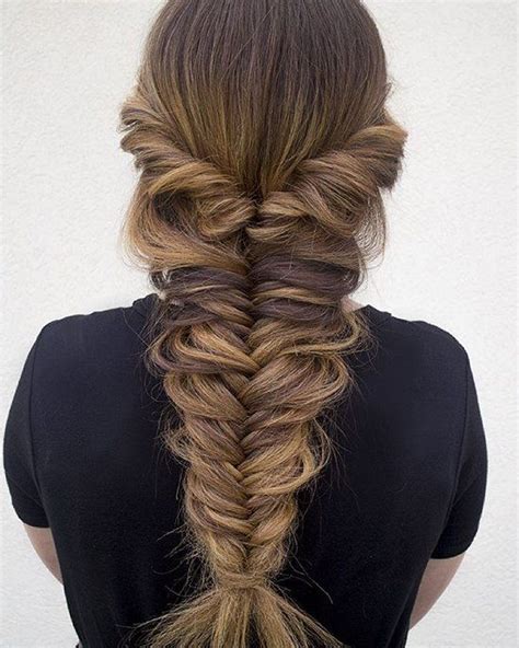 Thick Messy Fishtail Braid Pictures Photos And Images For Facebook