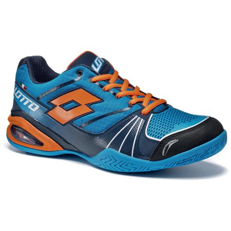 Lotto Mens Stratosphere Speed All Court Tennis Shoes Blue