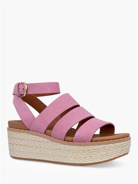 Fitflop Eloise Strappy Leather Wedge Sandals