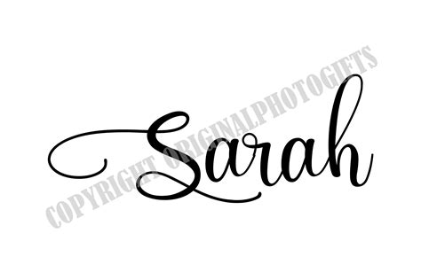 Sarah Svg Names Svg Beautiful Baby Names Svg Baby Infant Etsy