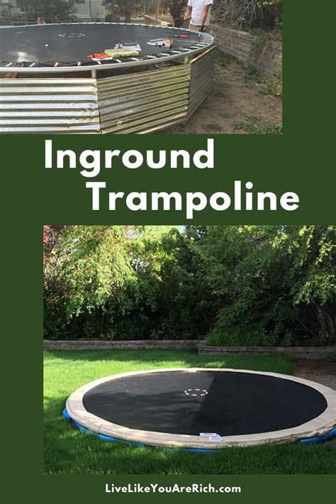 How To Install An Inground Trampoline