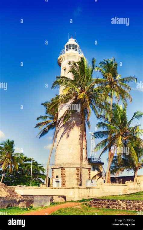 Lighthouse In Galle Fort Sri Lanka Stock Photo Alamy