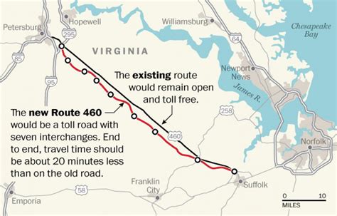 Virginia Gov Robert F Mcdonnell Is Championing A 55 Mile Toll Road To Support Commercial