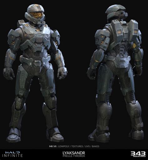 Industries HALO Infinite Art Blast ArtStation Magazine Halo Armor Halo Spartan Armor