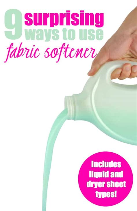 Daia fabric softener bio scent refreshing natural is simply suitable for all types of clothes, towels, bedsheet, including baby clothes. 9 Surprising Ways to Use Fabric Softener - Simply Stacie