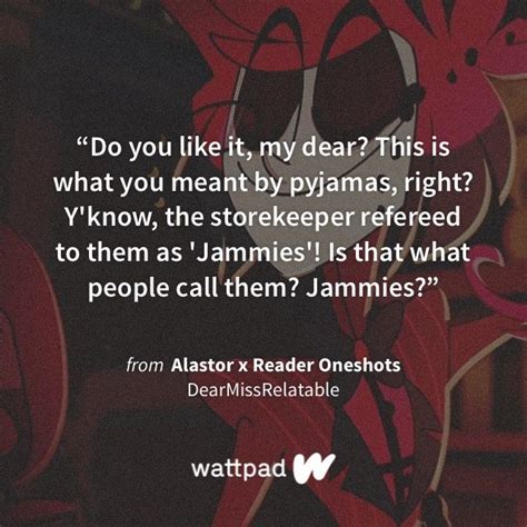 Alastor X Reader Oneshots Readers Wattpad Books