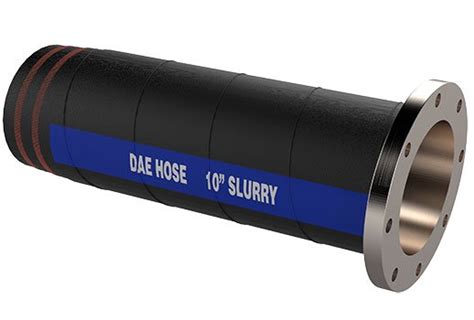 10 Inch Slurry Discharge Hose For Abrasive Applications Dae Hose