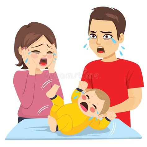 Crying Mother Newborn Stock Illustrations 138 Crying Newborn
