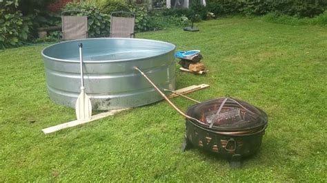 Make Your Own Wood Fired Hot Tub