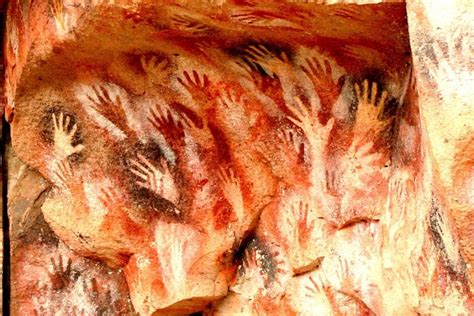Evencleveland Handprints Cave Paintings Prehistoric Cave Paintings