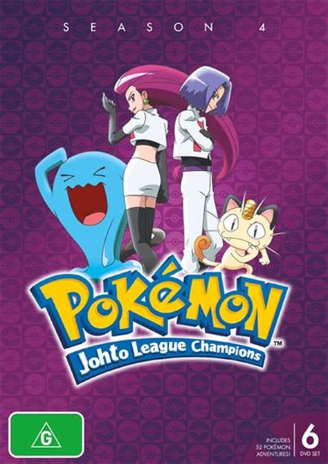 Pokémon Johto League Champions Season 4 Dvd Buy Now At Mighty