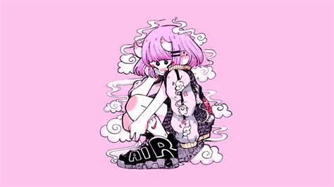 Pink Lo Fi Anime Wallpapers Top Free Pink Lo Fi Anime Backgrounds