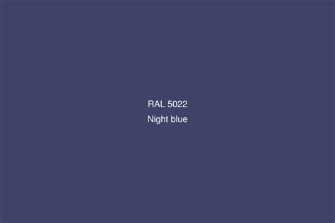 Ral 5022 Colour Night Blue Ral Blue Colours Ral Colour Chart Uk
