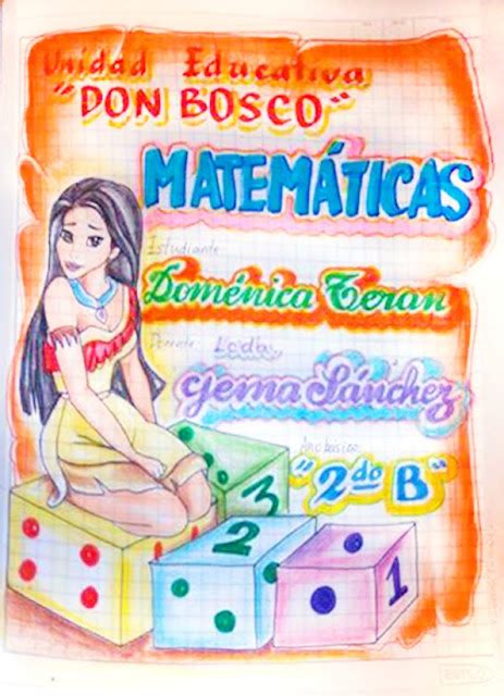 Carátulas De Matemáticas Para Niñas Recursos Educativos Para Maestros