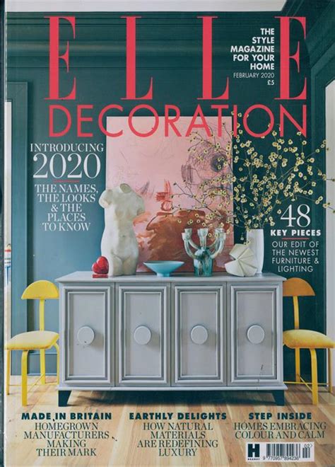 Elle Decoration Magazine Subscription Buy At Uk Home