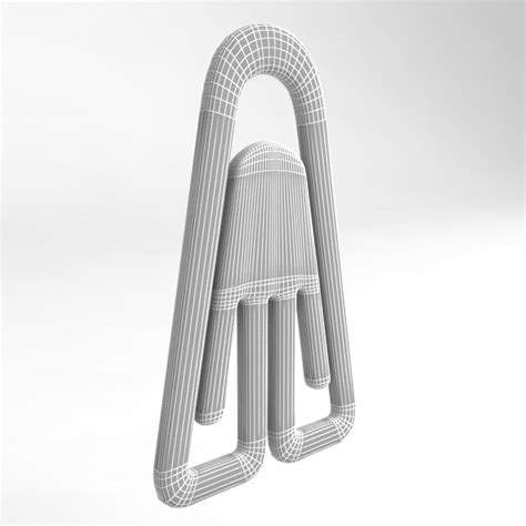 Paper Paperclip 3d Dxf