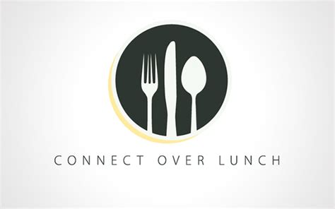 Bcc Connect Over Lunch Logo On Behance
