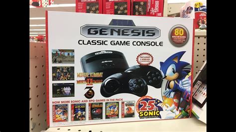 Sega Genesis Classic Game Console Youtube
