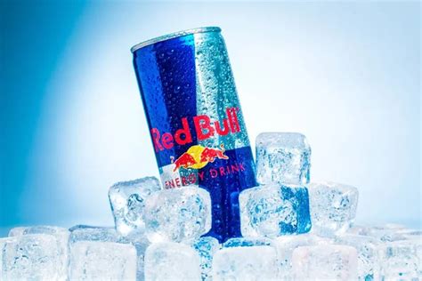 Ice Cold Can Of Red Bull Energy Drink Stock Editorial Photo