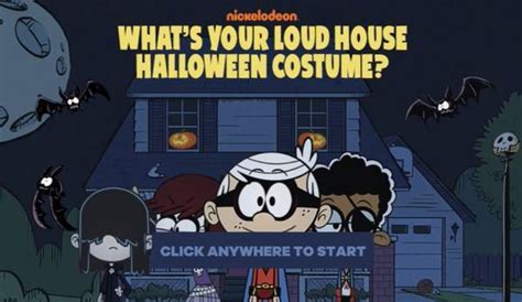 Whats Your Loud House Halloween Costume Game Play Whats Your Loud