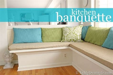 This price was for two premium 4 foam upholstery cushions, wrapped in bonded dacron batting for additional. Banquette Window Seat Makeover | A well, Blogger home and ...