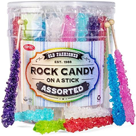 Extra Large Rock Candy Sticks Candy Buffet 36 Espeez Assorted