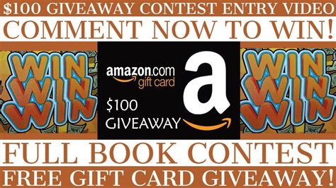 We did not find results for: $100 Amazon Gift Card Giveaway Contest Entry Video - YouTube