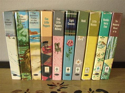 Whitman Classics Childrens Book Set 10 Novels Mid Century Etsy